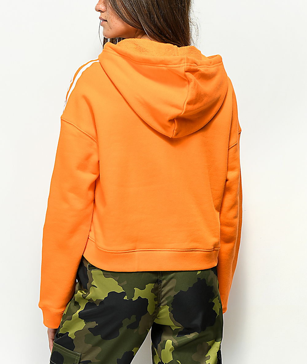 adidas hoodie neon orange