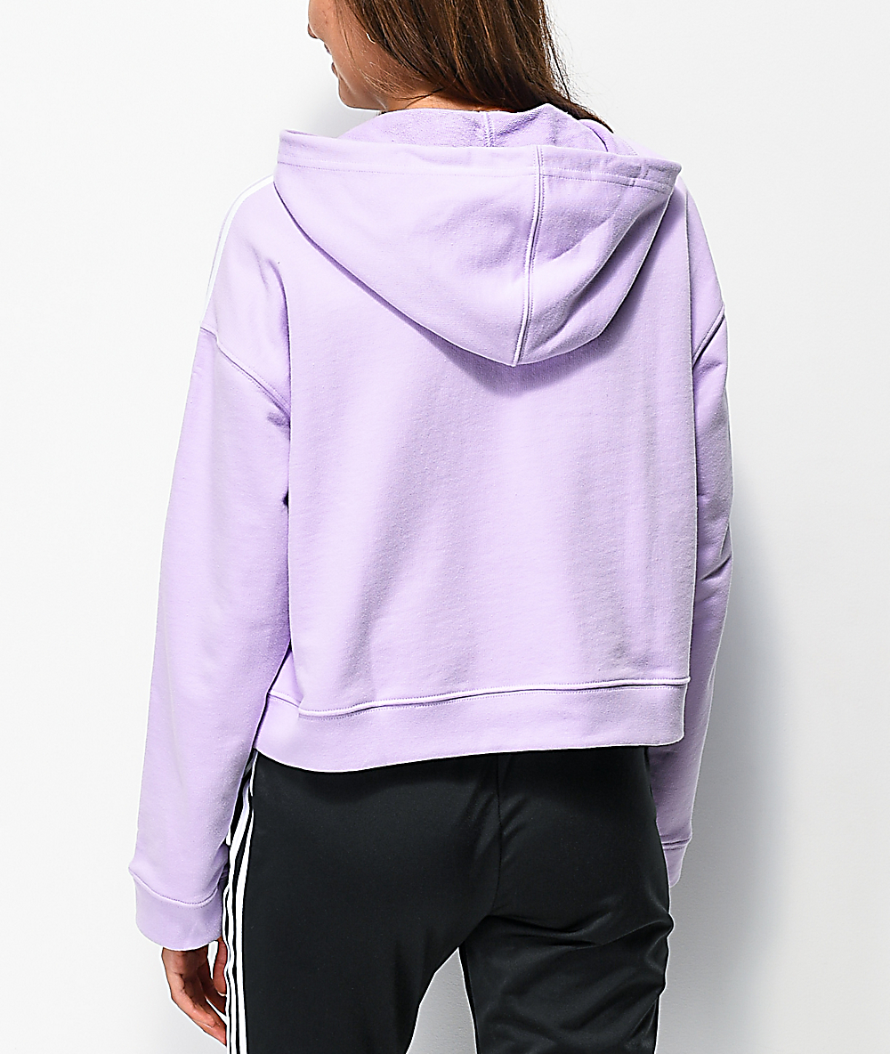 adidas purple glow hoodie