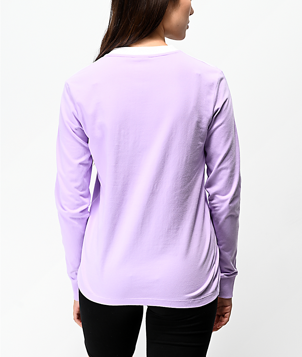 adidas purple long sleeve