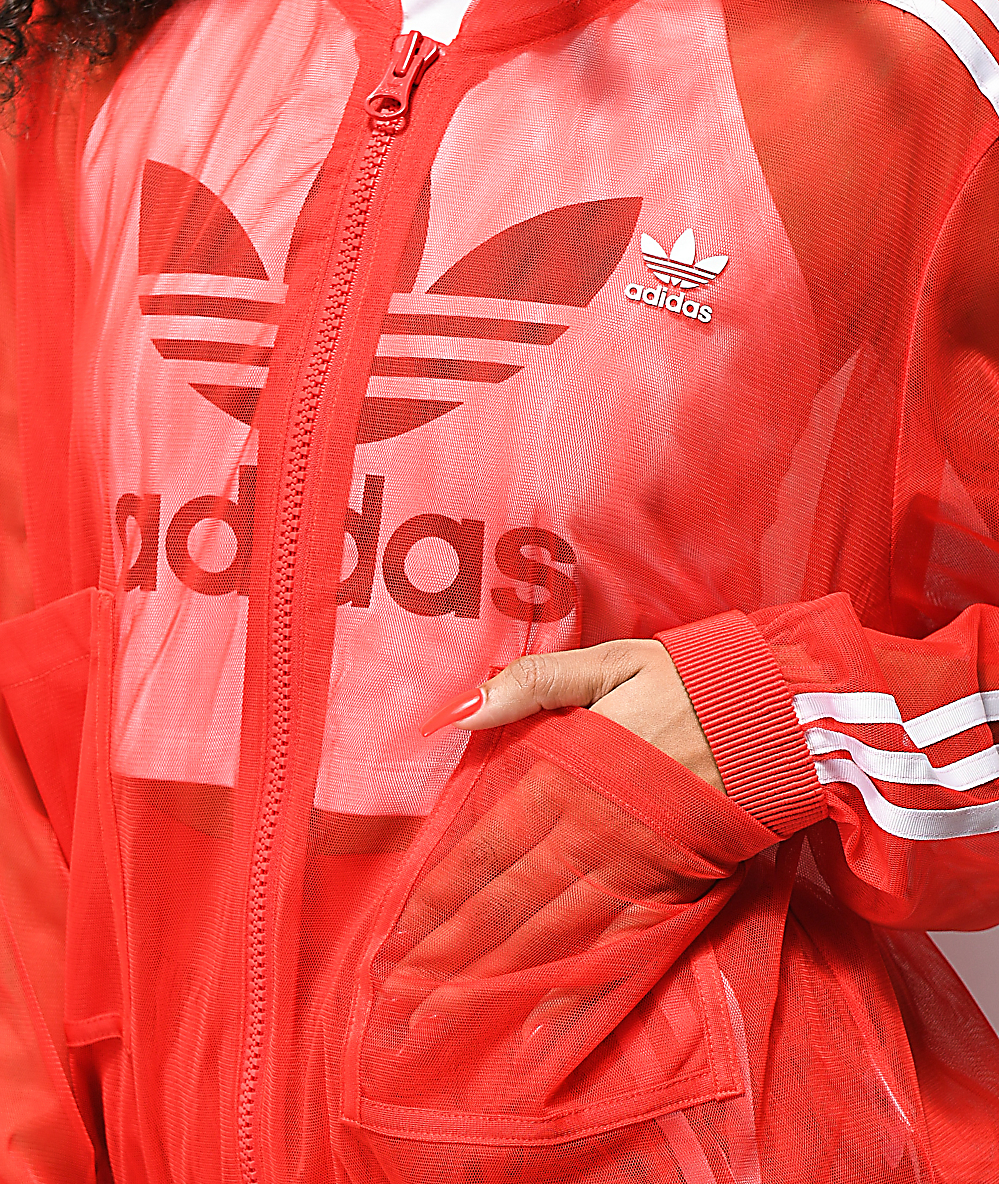adidas tulle track jacket