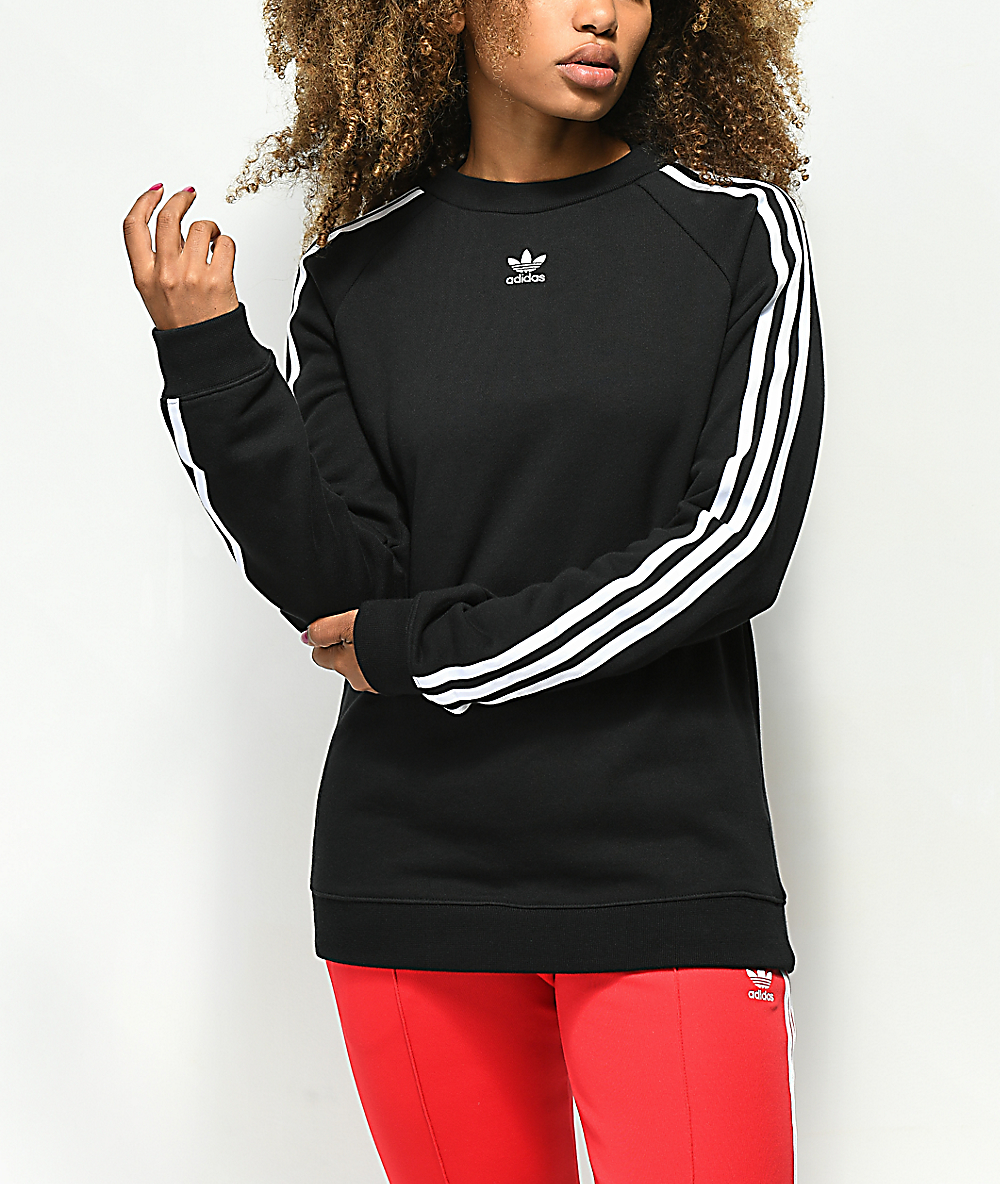 adidas the brand with the 3 stripes sudadera