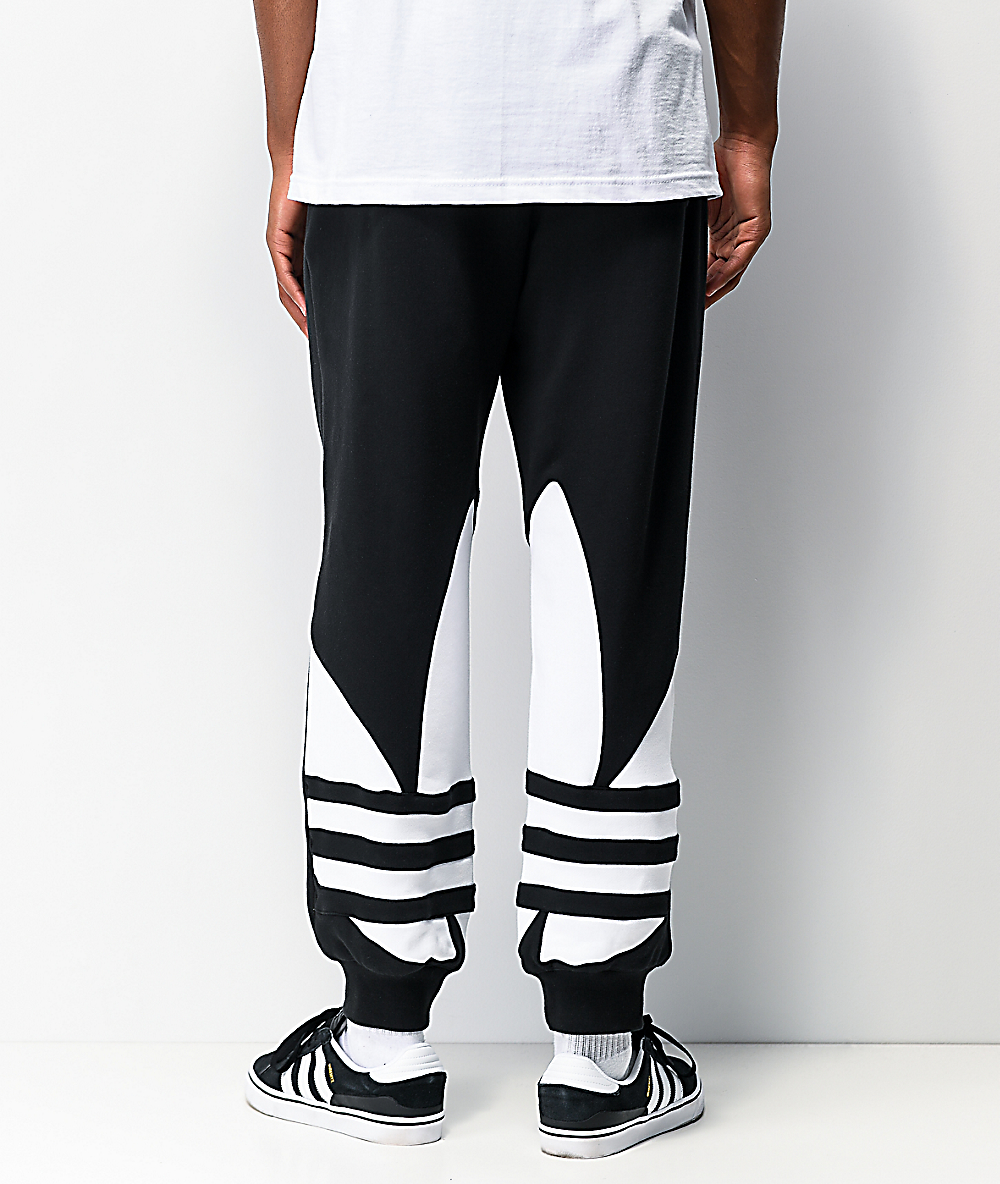 adidas sweatpants big logo