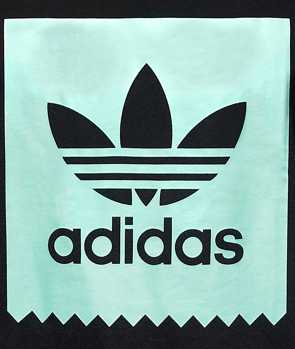 adidas Blackbird Logo Fill Black T-Shirt adidas Blackbird Logo Fill Black T-Shirt