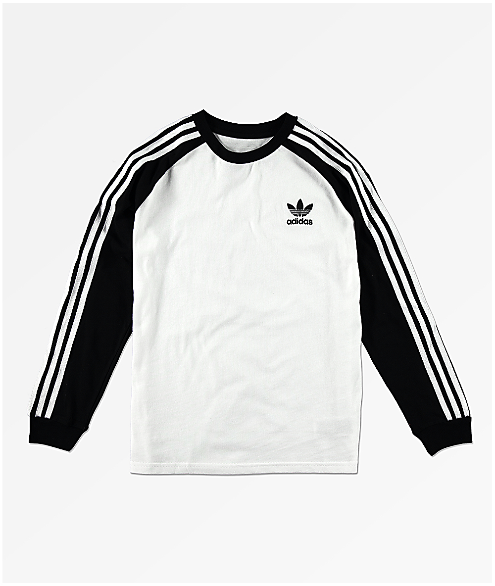 adidas trefoil long sleeve tee