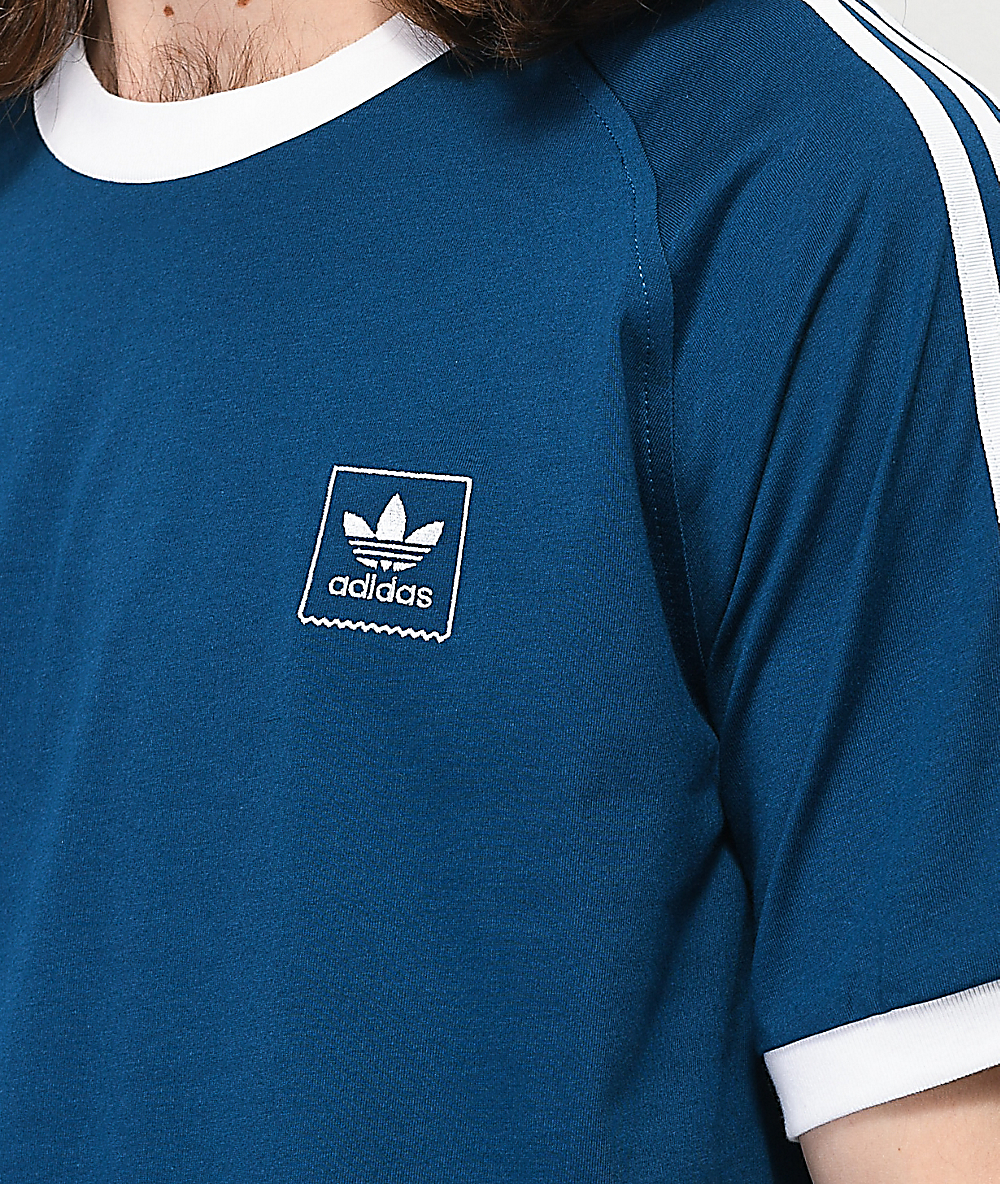 adidas camiseta azul