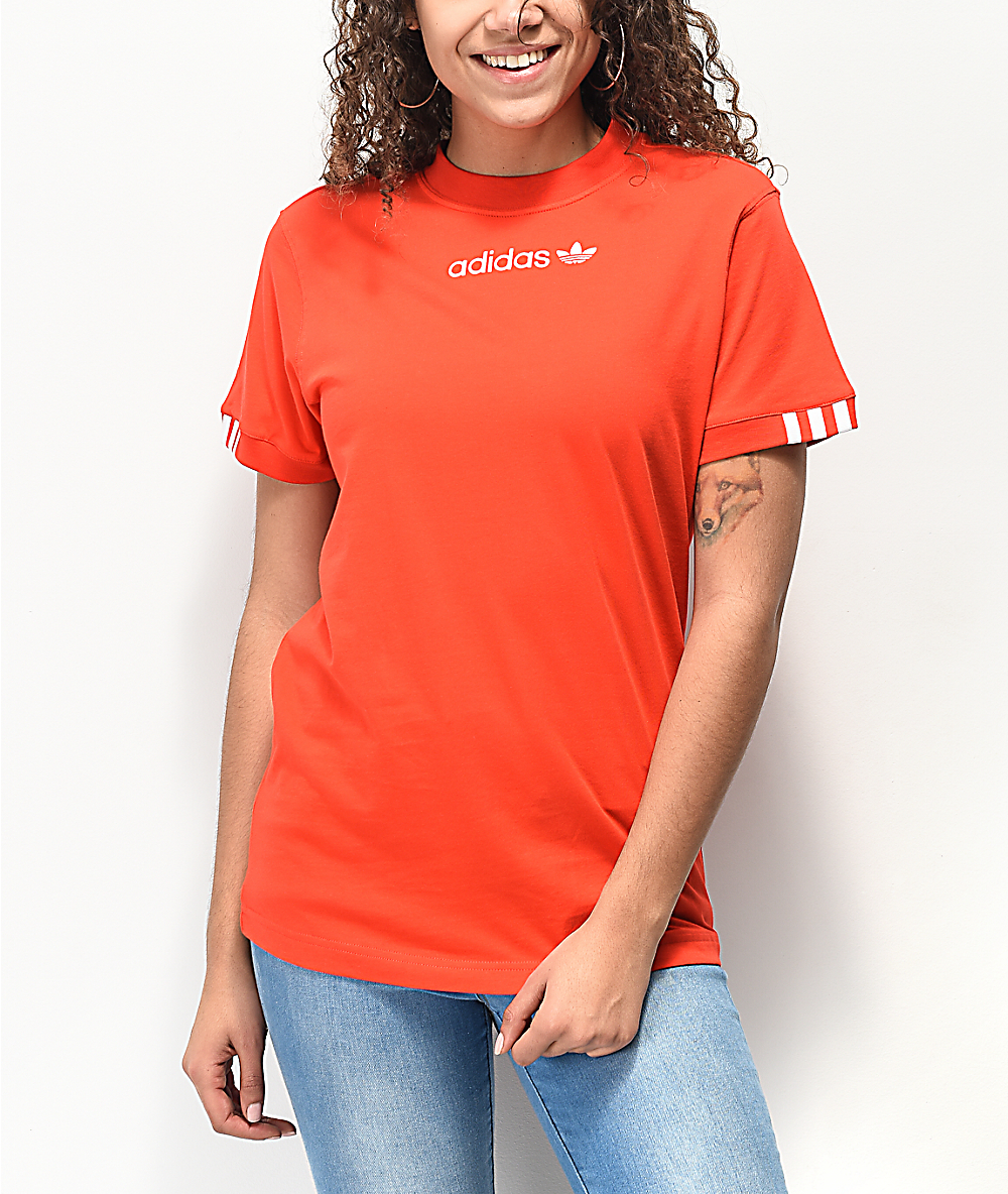 red adidas jersey