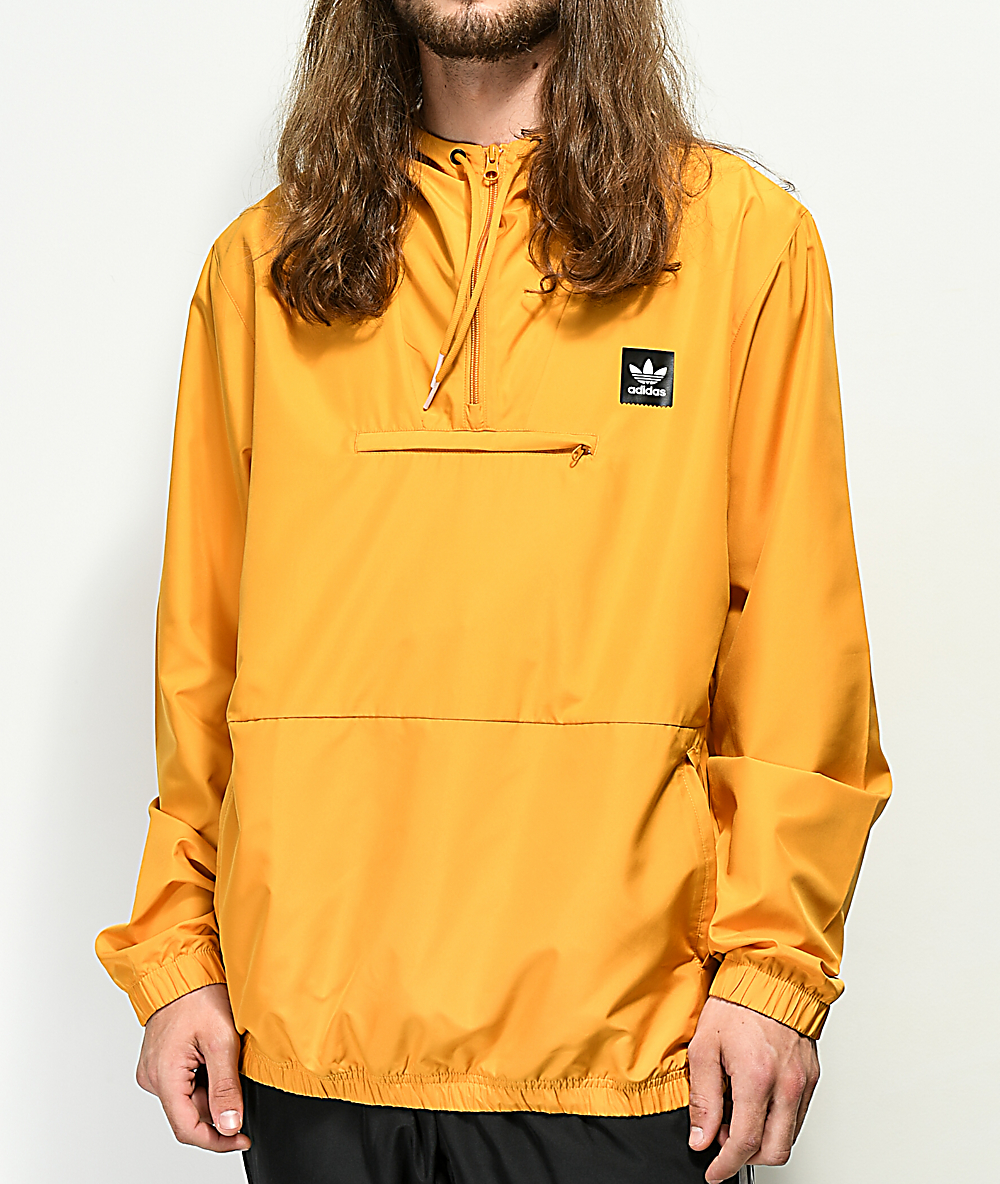 adidas chaqueta capucha amarillas