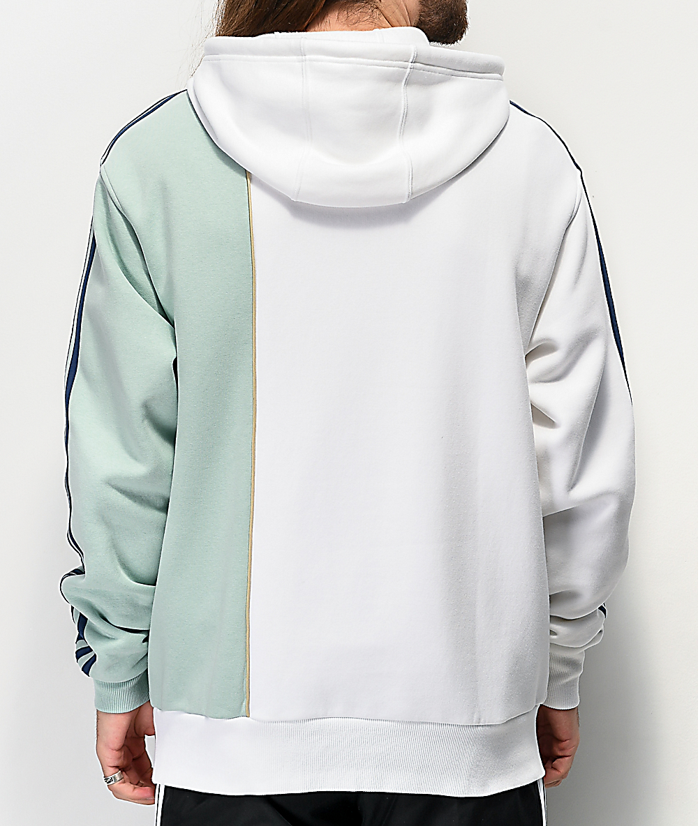 mint green adidas hoodie