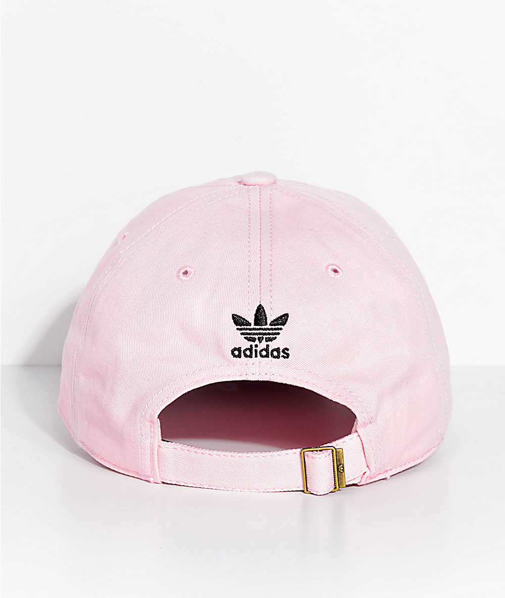 pink adidas dad hat