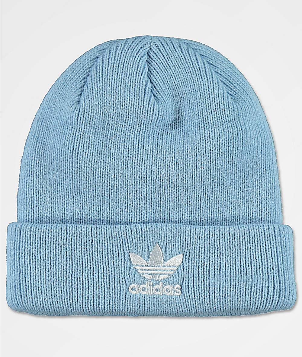 blue adidas beanie