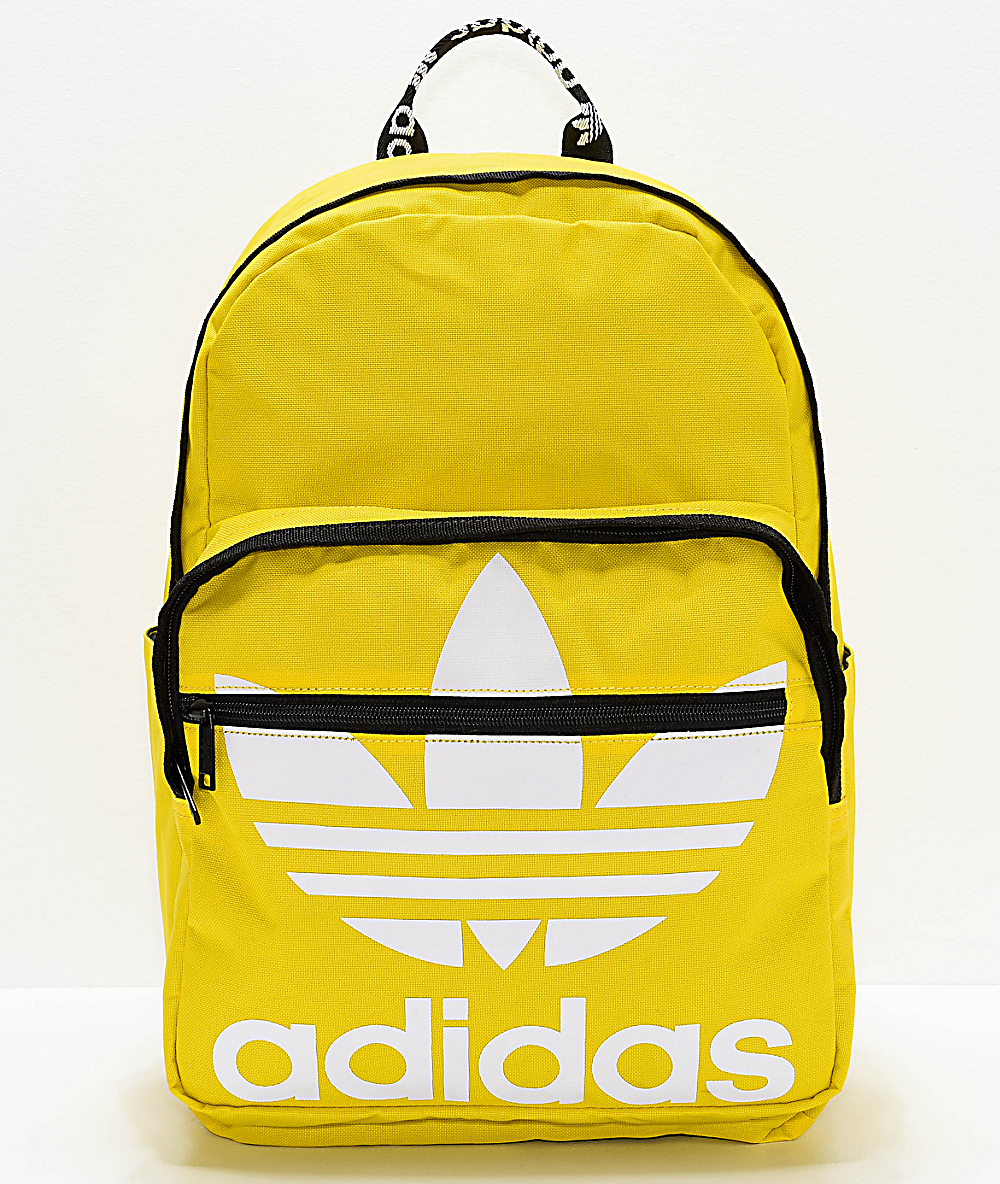 Mochila amarilla 2024 adidas