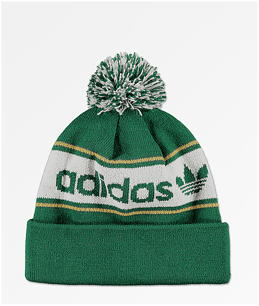 adidas beanie green