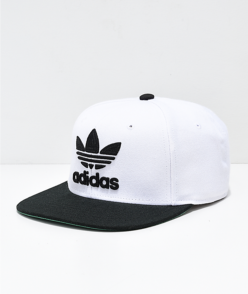 adidas black snapback hat