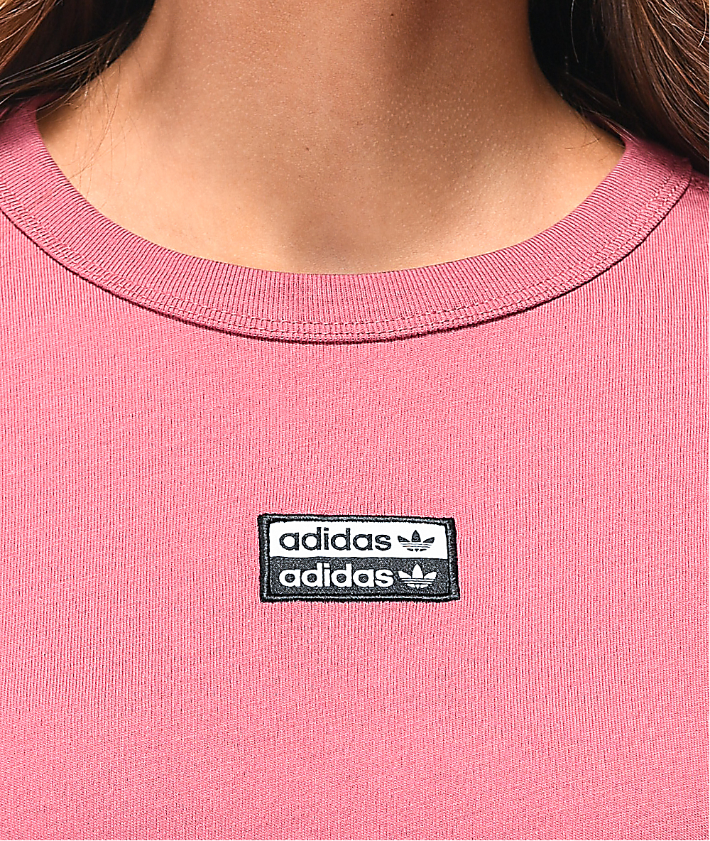 adidas trace maroon t shirt