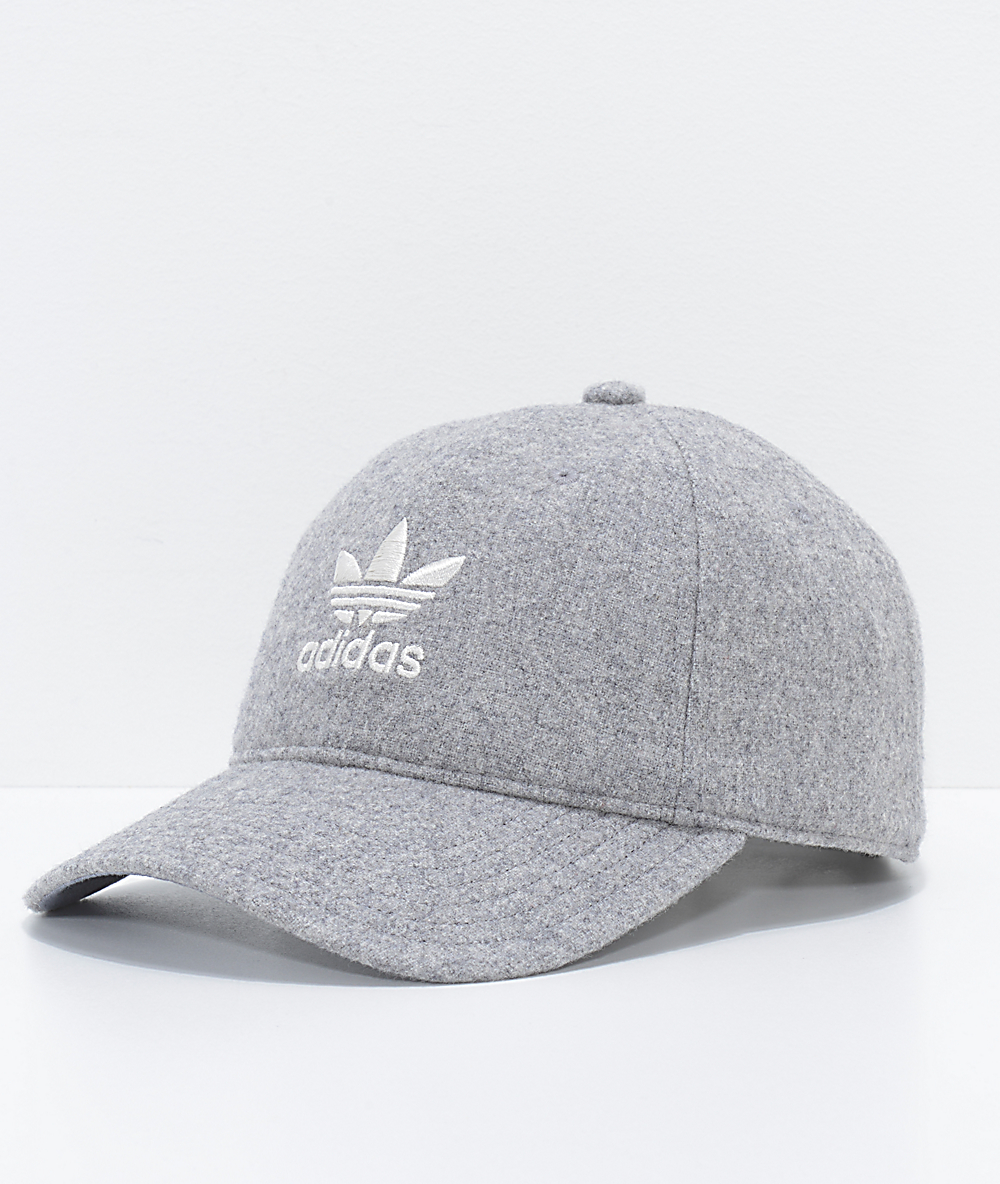 grey wool hat