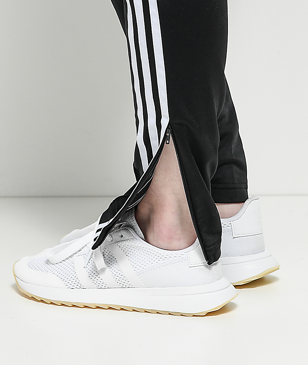 adidas pants zipper ankle