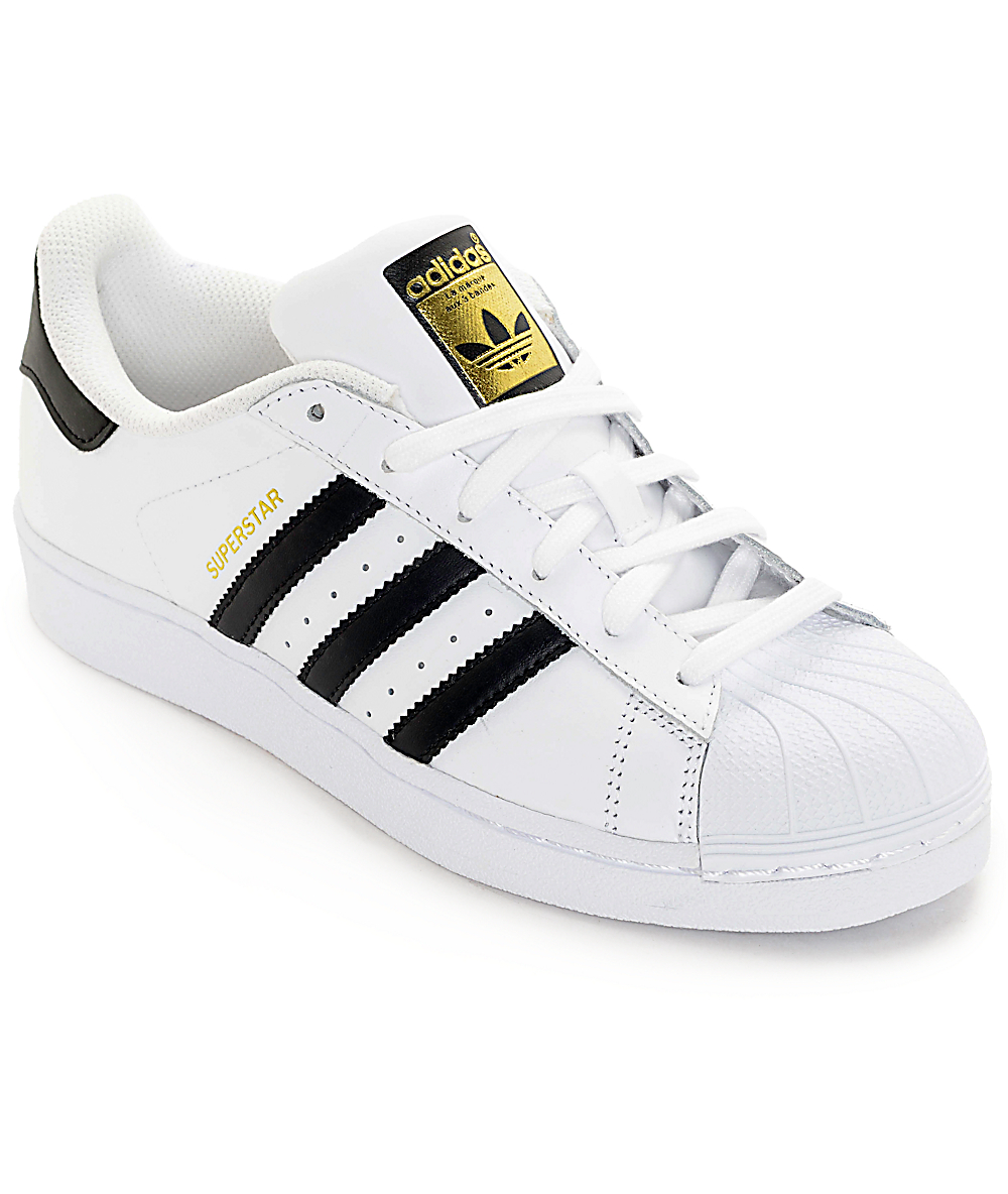 adidas Superstar zapatos en blanco y negro (mujer) adidas Superstar zapatos en blanco y negro (mujer)