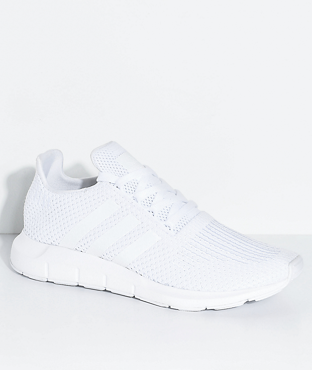 all white swift run
