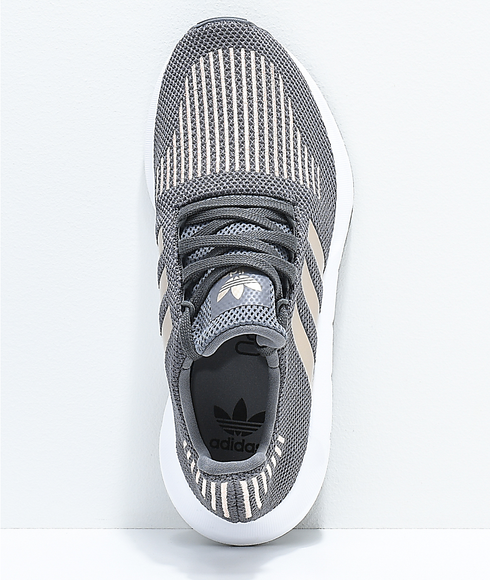 adidas swift run grey copper