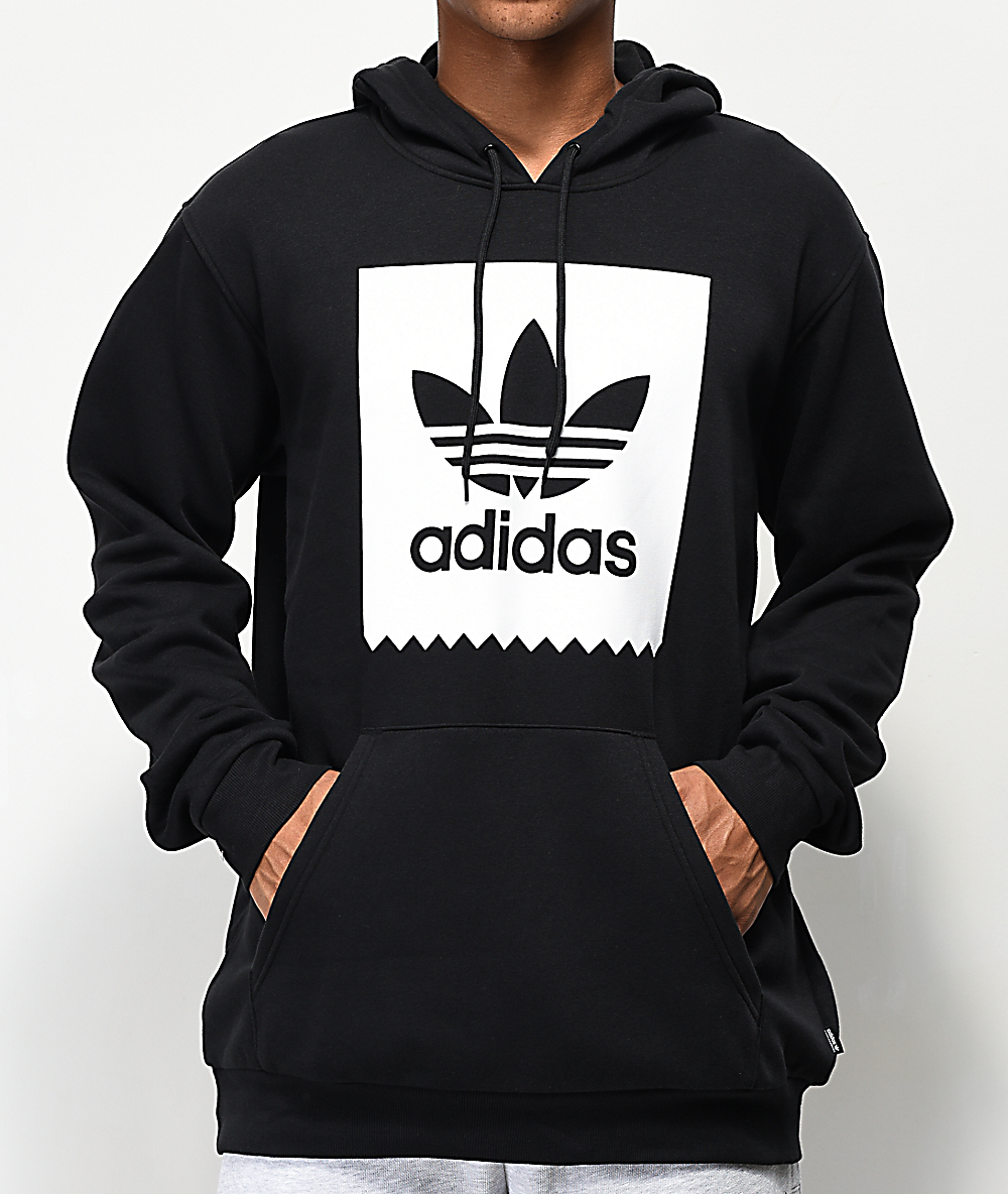 adidas box logo hoodie