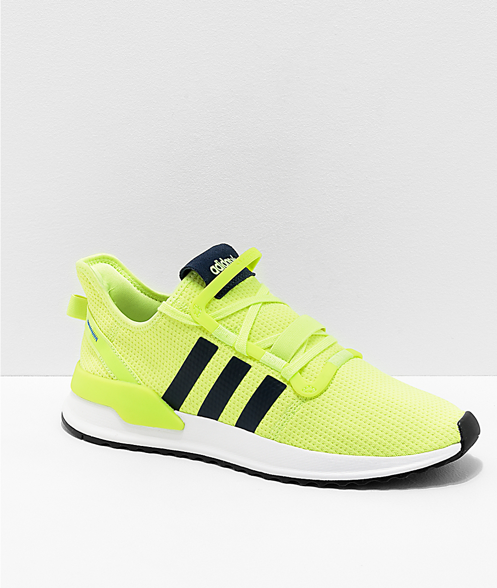 neon adidas shoes