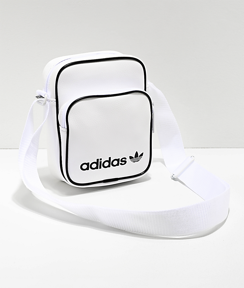 bolso adidas blanco