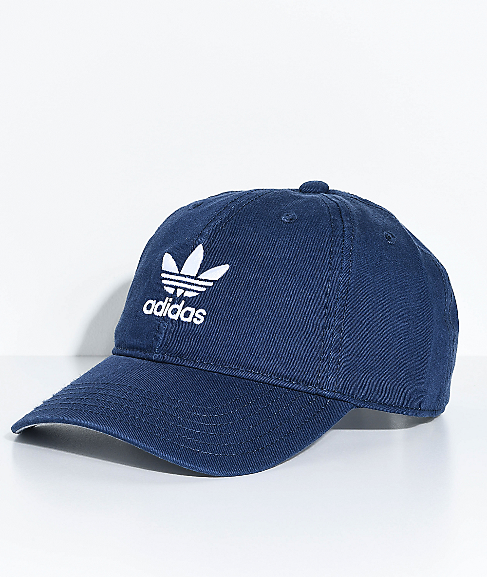 adidas navy blue hat