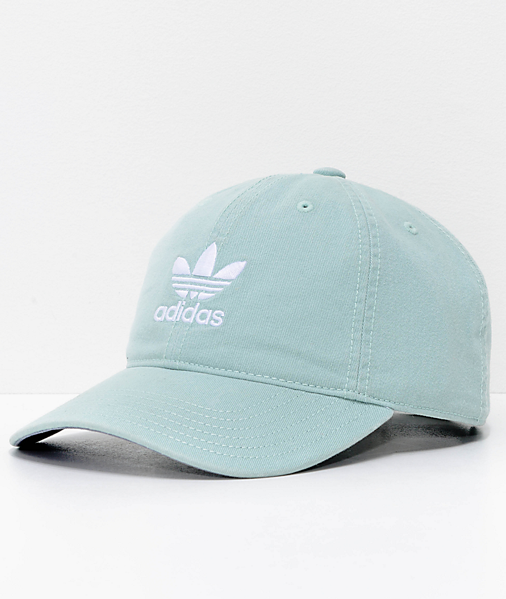 adidas trefoil cap green