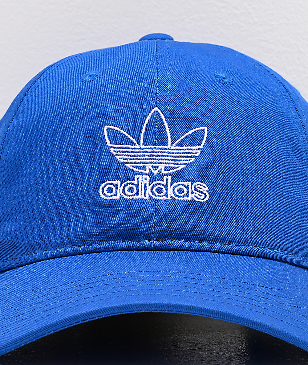 royal blue adidas hat