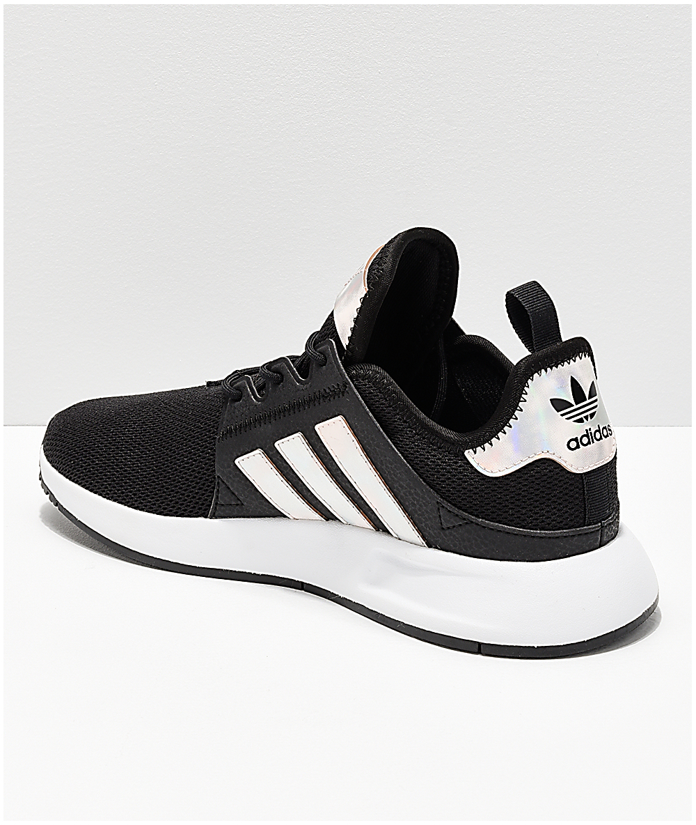 adidas xplorer white & black shoes