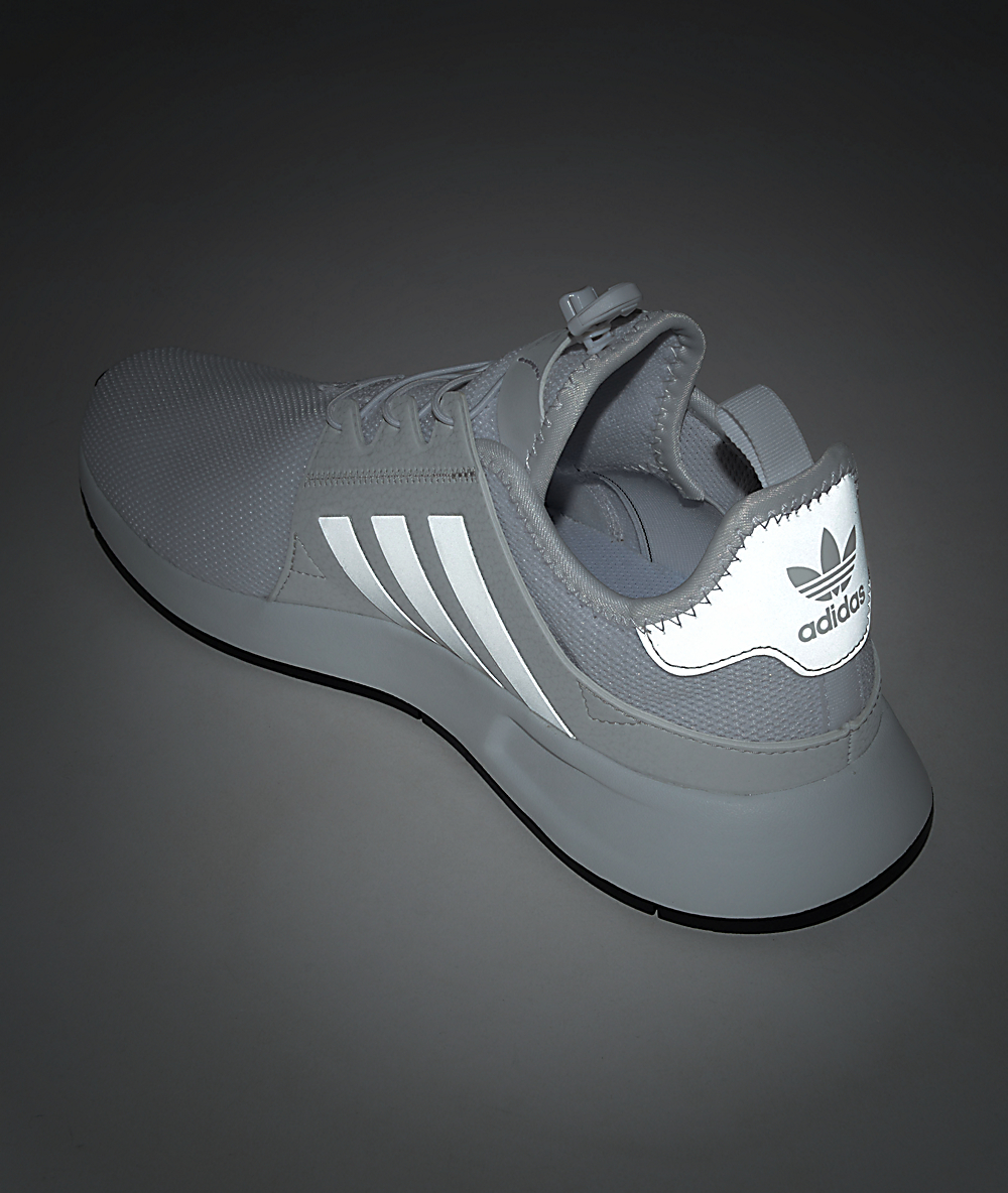 adidas xplorer white reflective shoes