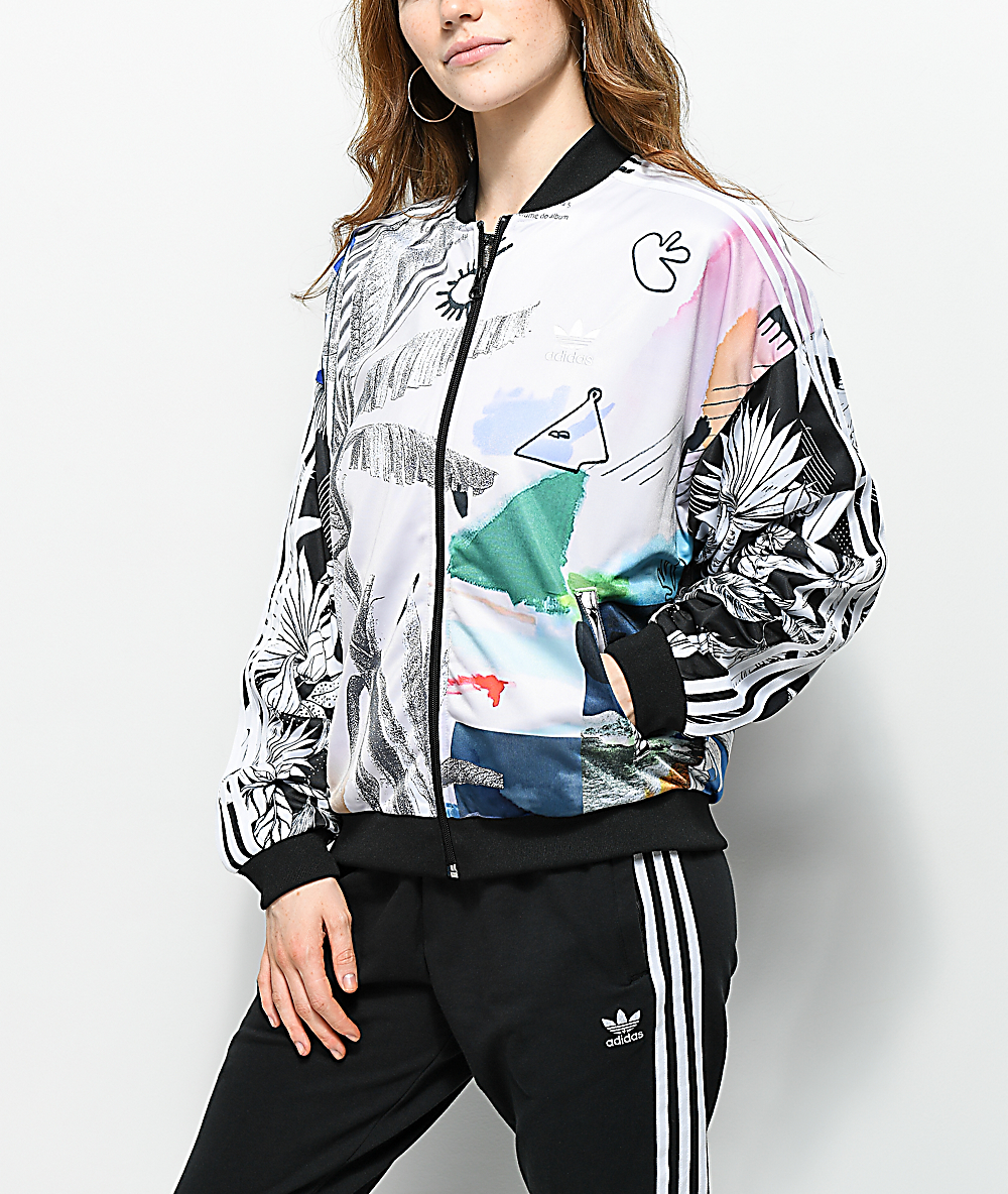 adidas flower sweatsuit