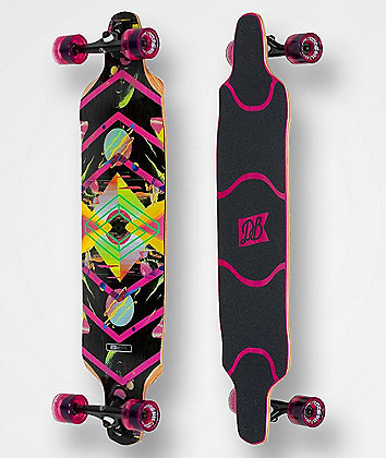 DB Wanderer 38" Drop Down longboard completo
