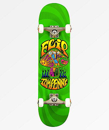 Flip x Tom Penny Love Shroom Green 8.0" Skateboard Complete