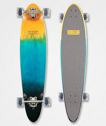 Globe Pinner Classic Orange Fade 40" Longboard Complete