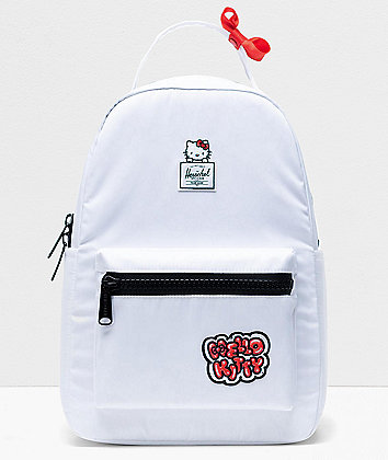 Herschel Supply Co. x Hello Kitty 45th Anniversary Nova Mid White Backpack