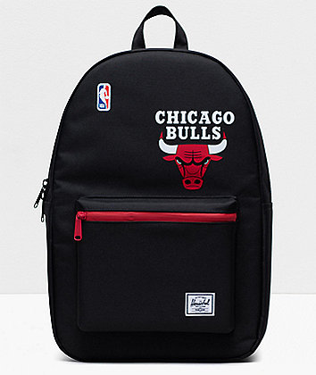 Herschel Supply Co. x NBA Chicago Bulls Settlement Black & Red Backpack