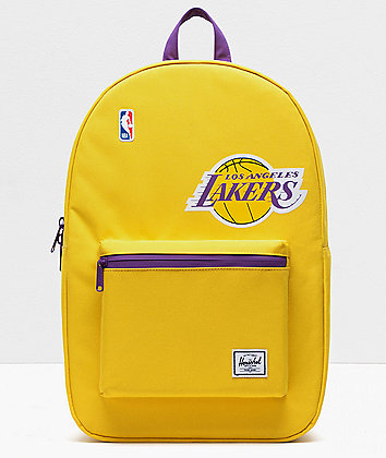 Herschel Supply Co. x NBA L.A. Lakers Settlement Gold & Purple Backpack