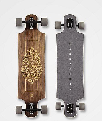 Landyachtz Maple Drop Hammer 36" Drop Through Longboard Complete