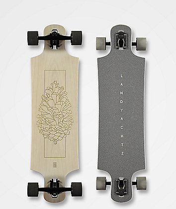 Landyachtz White Oak Drop Hammer 36" Drop Through Longboard Complete