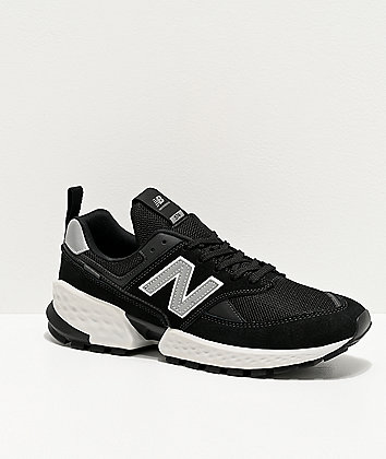 New Balance Lifestyle 574 Sport zapatos negros y plateados