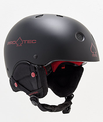 Pro-Tec Classic Matte Black Snowboard Helmet
