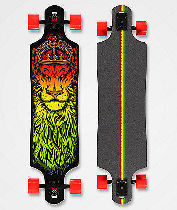 Santa Cruz Lion God Drop Through 40" Longboard Complete