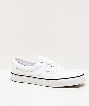 zapatos vans blancos