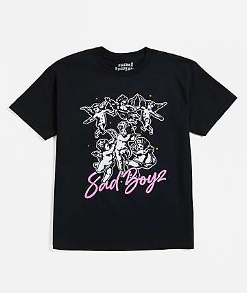 SAD BOYZ by Junior H EXTSSY Model White T-Shirt | Zumiez