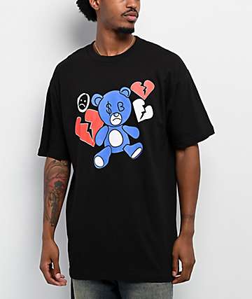 SAD BOYZ by Junior H Diez Mi Amor Black T-Shirt