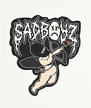 SAD BOYZ by Junior H Rockstar White T-Shirt