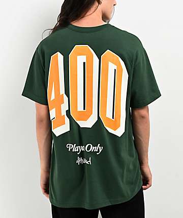 4Hunnid Komfort Kollection Red Pigment Dye T-Shirt | Zumiez