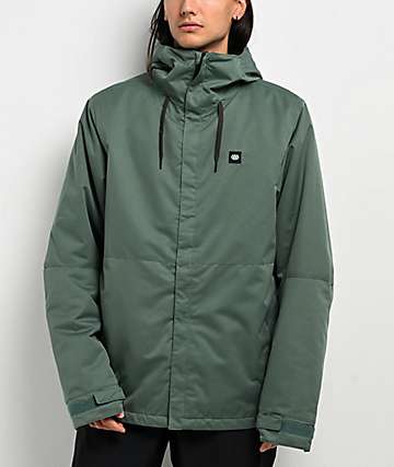 スノーボード green clothing HEAVY JACKET L 686 Gore-Tex Hydrastash Sync Green Snowboard Jacket | Zumiez