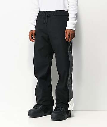686 Waterproof 10K pantalones de snowboard negros de chándal